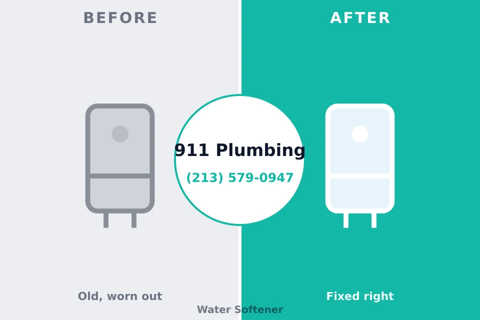 Before and after: plumbing repair Winchester, IL